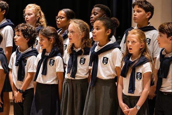 Chorale d'élèves des Sarments en concert