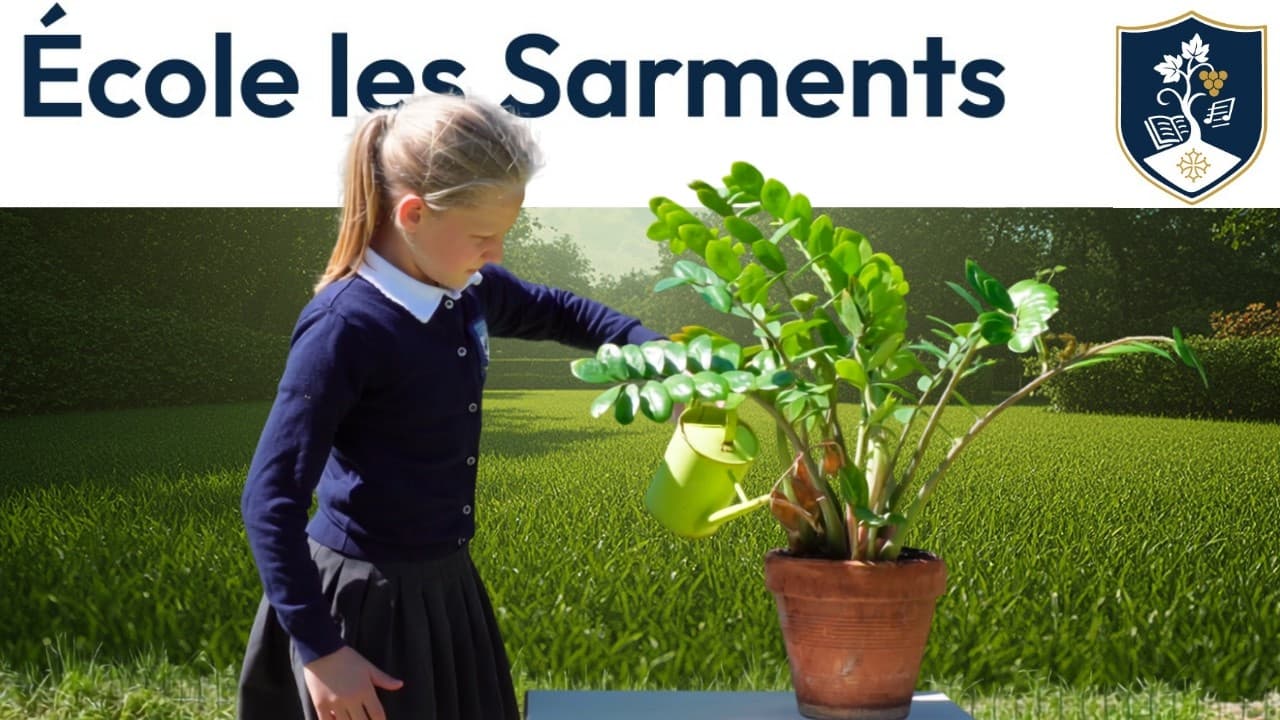 Aperçu de la vidéo de présentation de l'école Les Sarments
